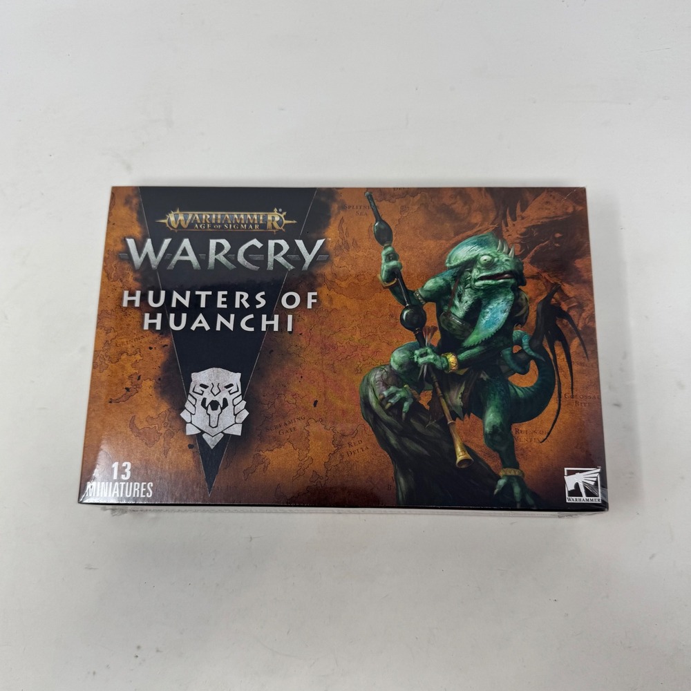 Warhammer Age of Sigmar Warcry Hunters of Huanchi 13 Miniatures New Sealed